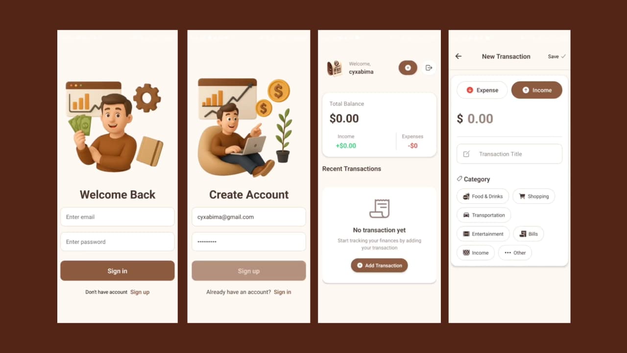 Expense Mobile App